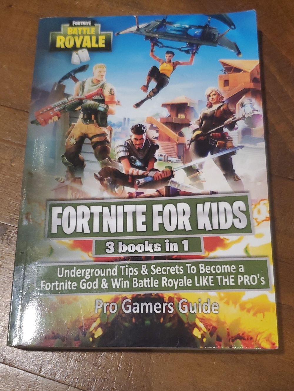 Fortnite For Kids: Pro Gamers Guide - Green Cover